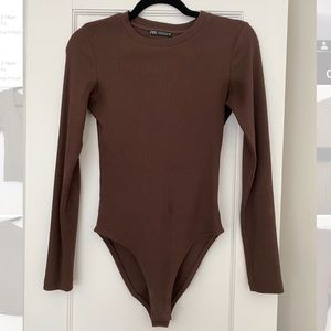 Zara Ribbed Bodysuit